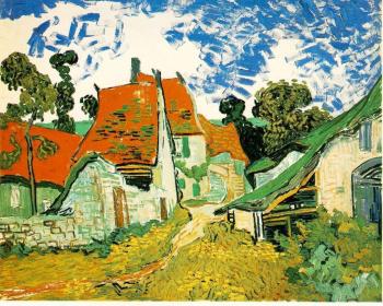 Vincent Van Gogh : Village Street in Auvers
